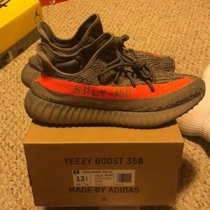 Beluga Yeezys, size 12.5
